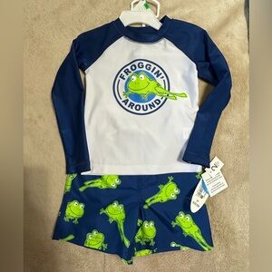 Wave Zone Kids 2T Froggin' Around Swim Set